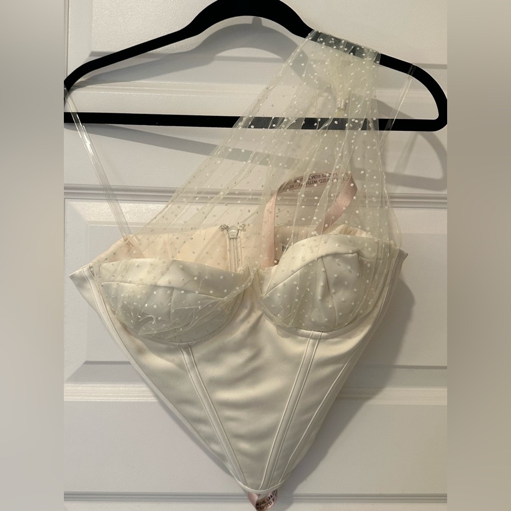 House of CB Ivory Corset Bustier